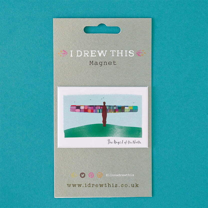 ANGEL OF THE NORTH FRIDGE MAGNET, LMAG030