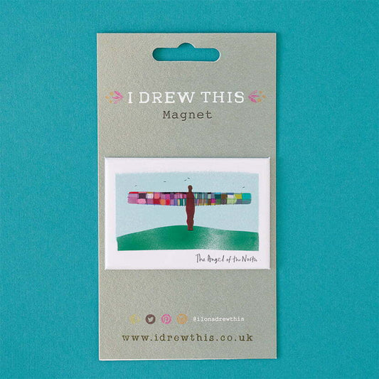 ANGEL OF THE NORTH FRIDGE MAGNET