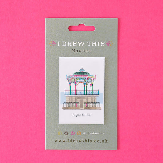BRIGHTON BANDSTAND FRIDGE MAGNET, BMAG002