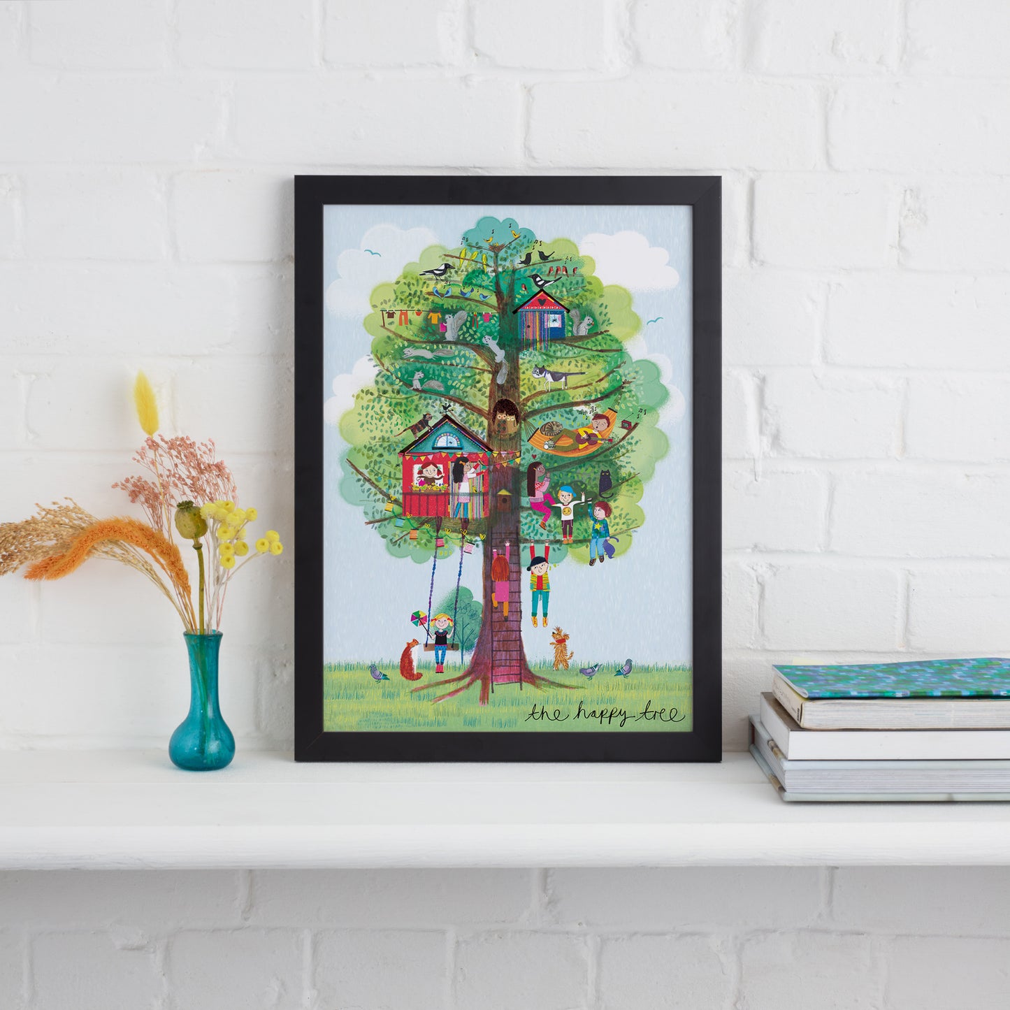 Happy Tree Print