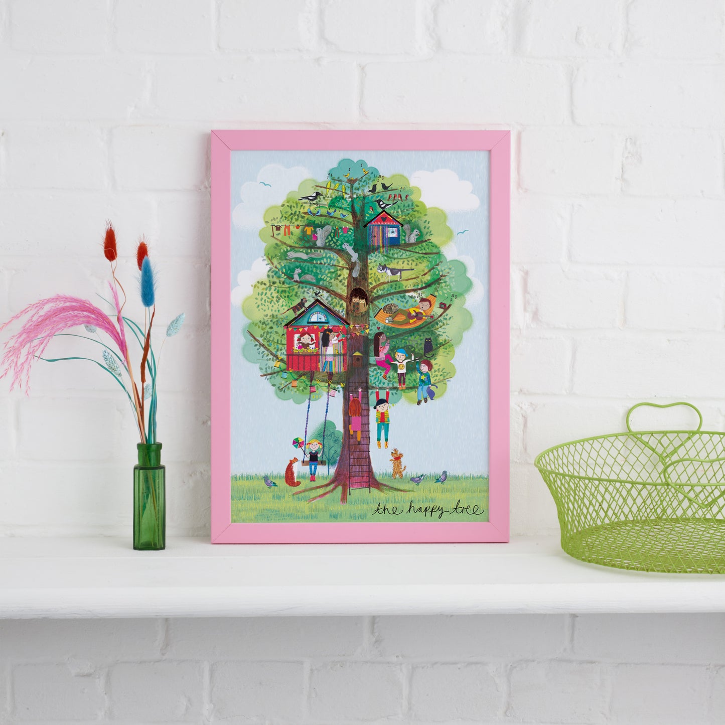 Happy Tree Print