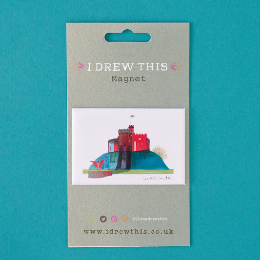 CARDIFF CASTLE FRIDGE MAGNET, LMAG115