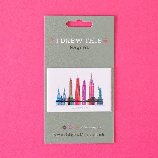 NEW YORK, NEW YORK FRIDGE MAGNET