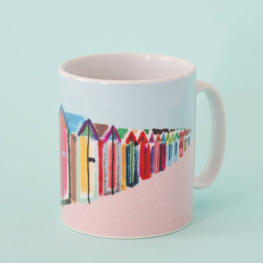 BEACH HUTS MUG