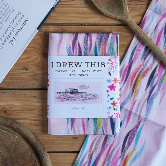WEST PIER TEA TOWEL, BTTWL007