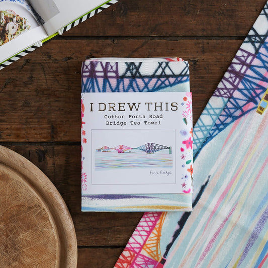 FORTH BRIDGE TEA TOWEL, LMTWL009