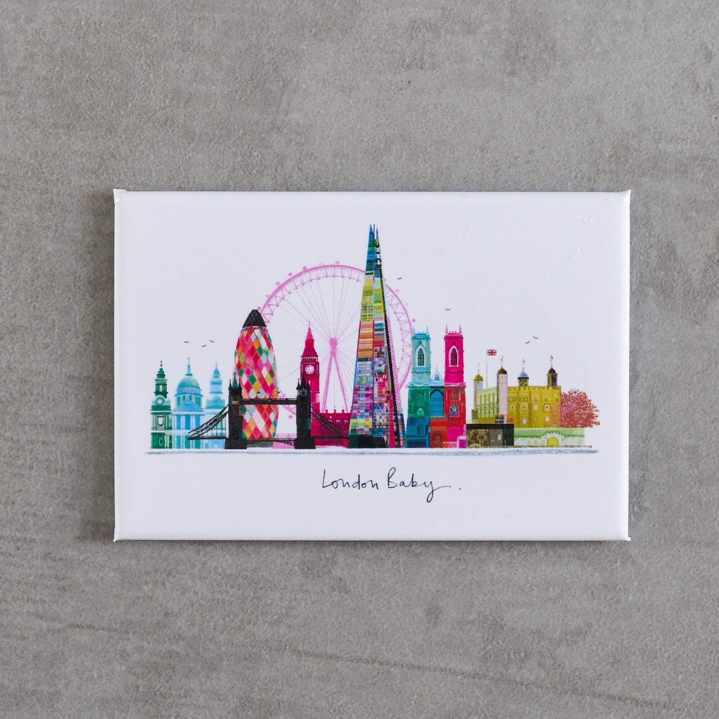LONDON BABY FRIDGE MAGNET