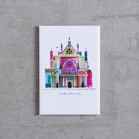 EXETER CATHEDRAL FRIDGE MAGNET, LMAG013