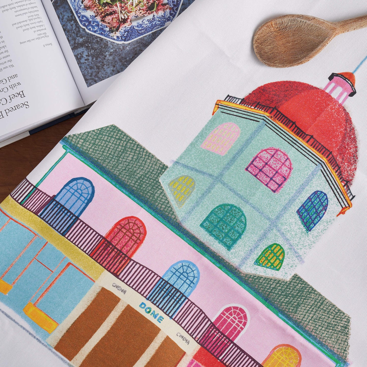 WORTHING DOME TEA TOWEL, LMTTWL126