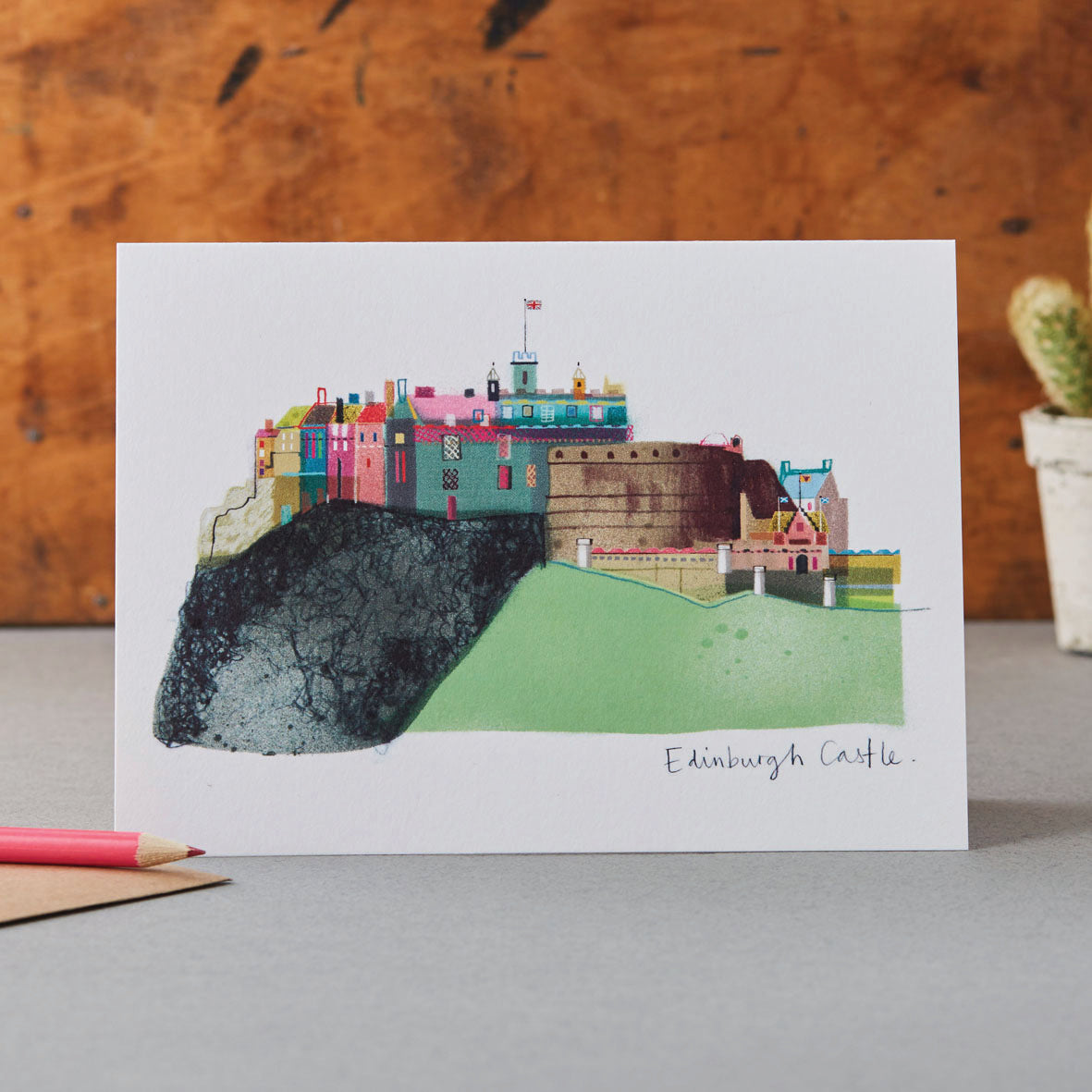 Edinburgh Castle Card