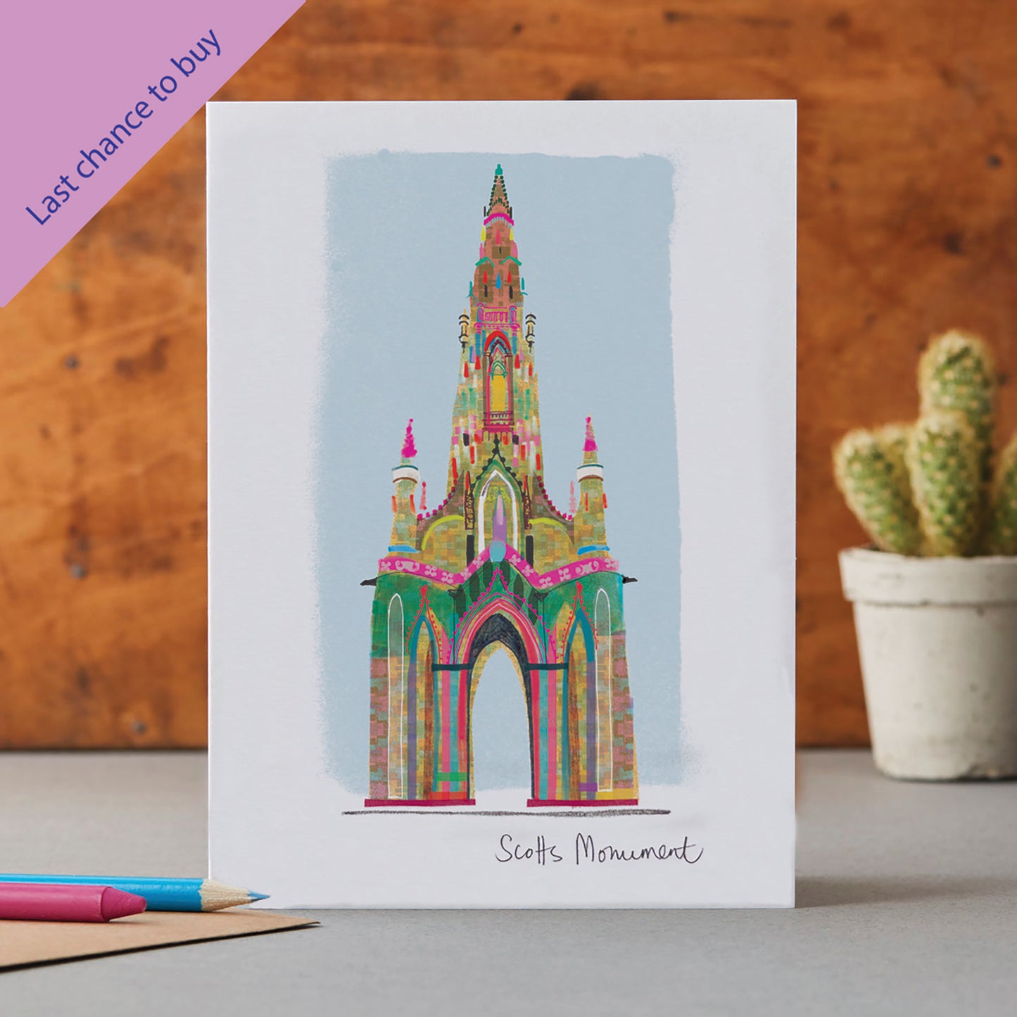 SCOTT MONUMENT CARD