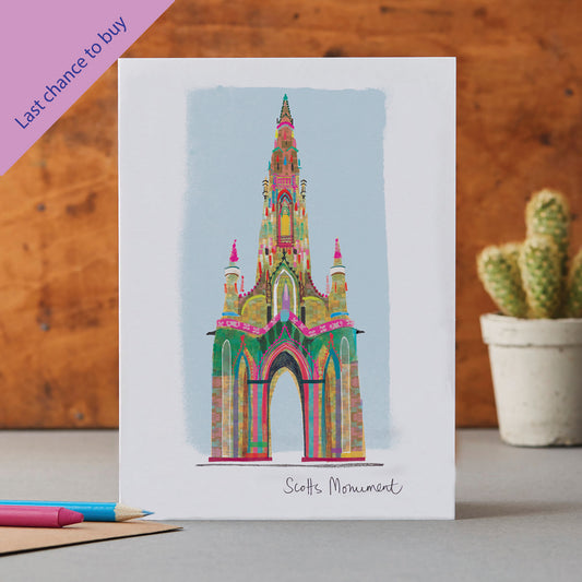 SCOTT MONUMENT CARD