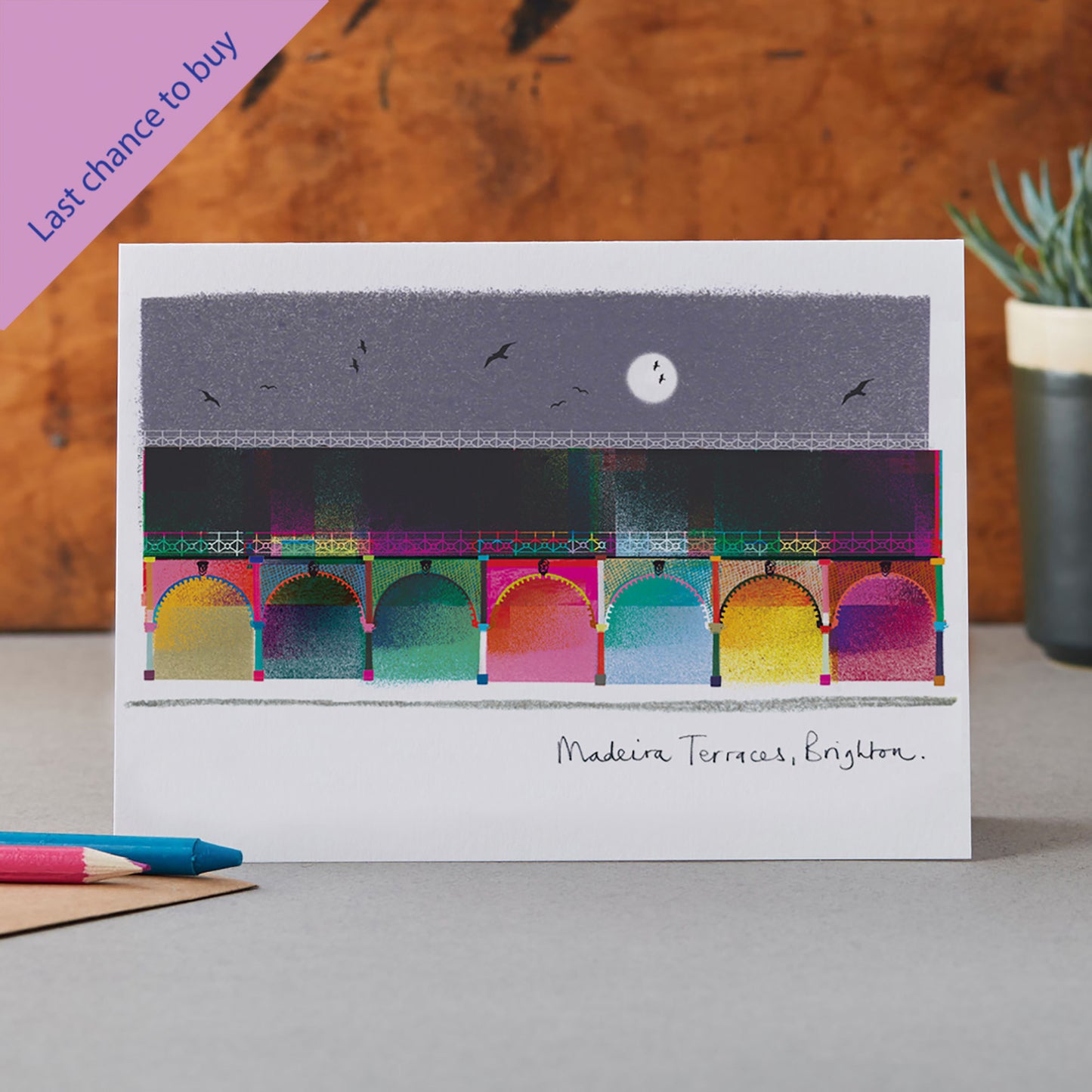 MADEIRA TERRACES BRIGHTON CARD