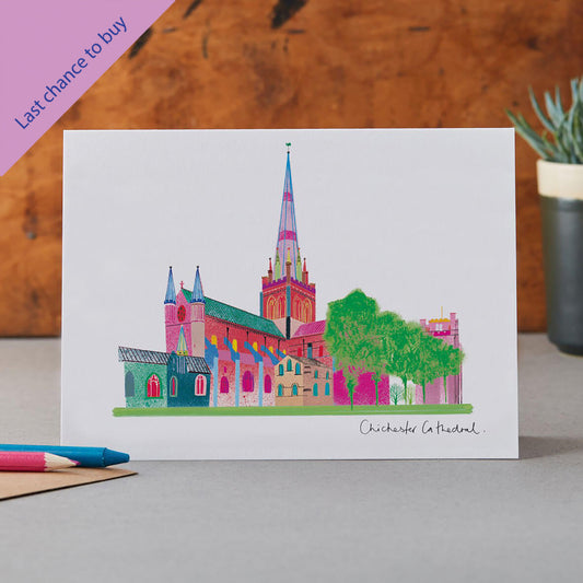 CHICHESTER CATHEDRAL CARD