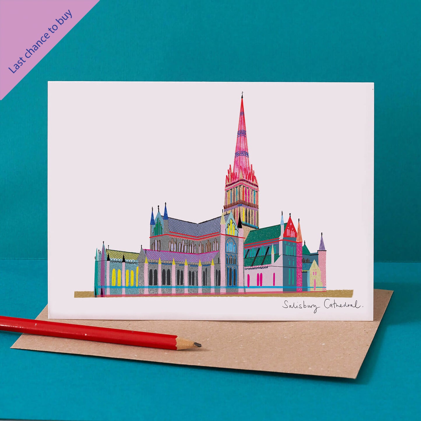 SALISBURY CATHEDRAL CARD