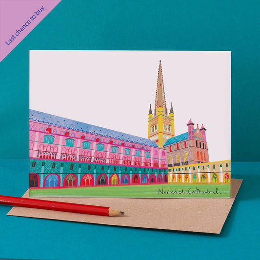 NORWICH CATHEDRAL CARD