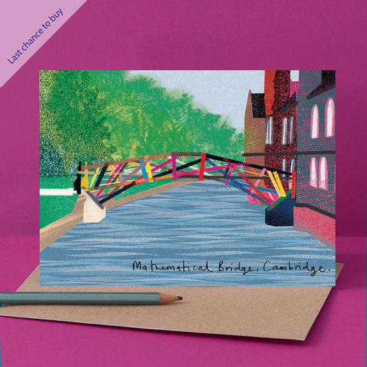 MATHEMATICAL BRIDGE CAMBRIDGE CARD