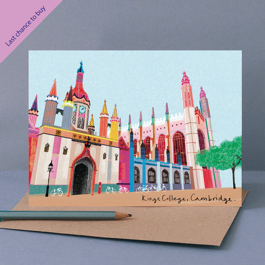 KINGS COLLEGE CAMBRIDGE CARD