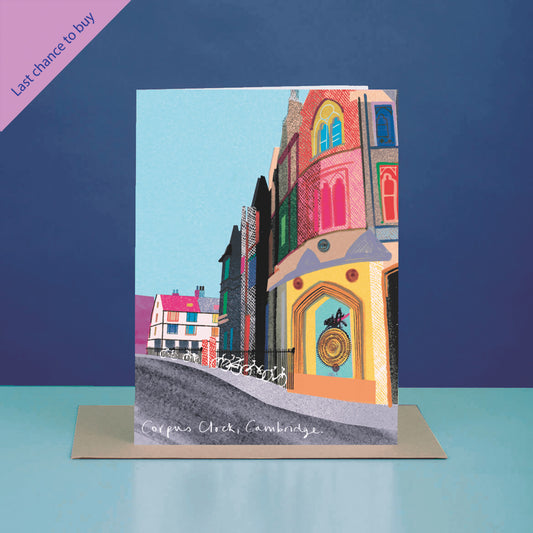 CORPUS CLOCK CAMBRIDGE CARD