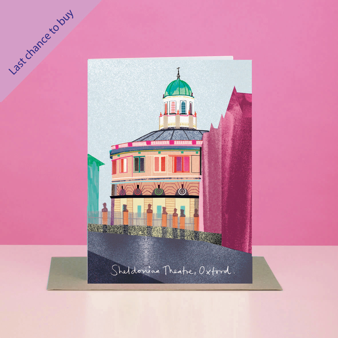 SHELDONIAN THEATRE OXFORD CARD