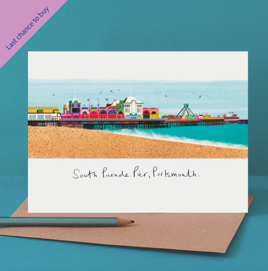SOUTH PARADE PIER PORTSMOUTH CARD