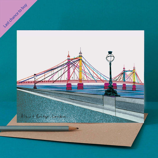 ALBERT BRIDGE LONDON CARD