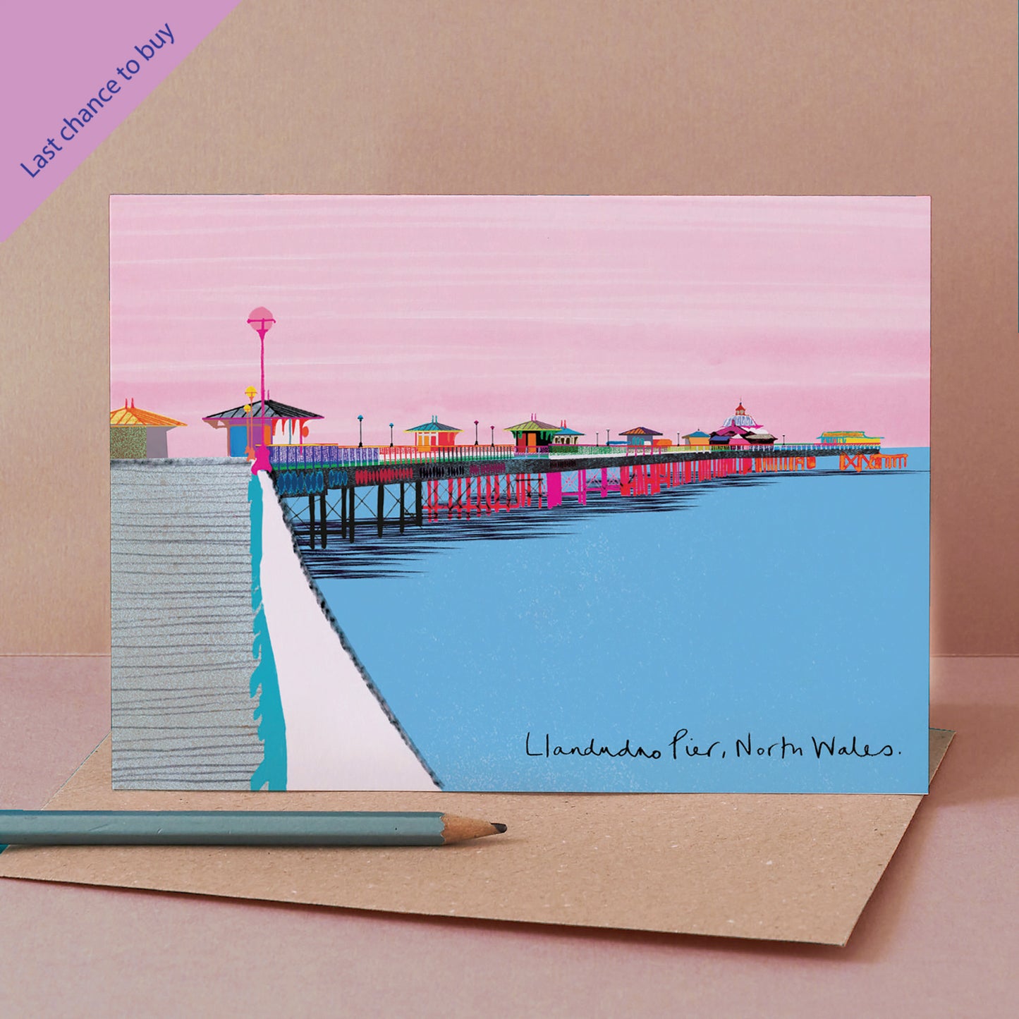 LLANDUDNO NORTH PIER WALES CARD