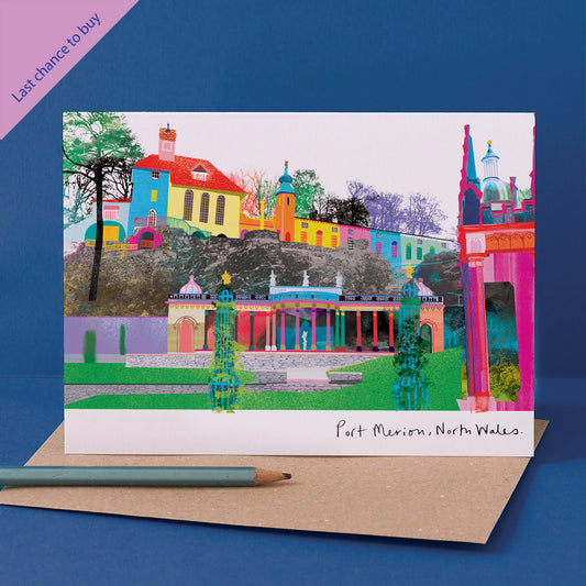 PORTMEIRION NORTH WALES CARD