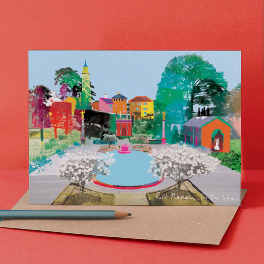 PORTMEIRION TO SEA WALES CARD