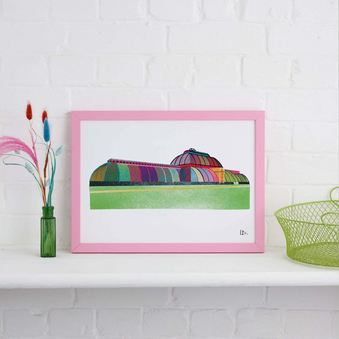 PALM HOUSE KEW GARDENS PRINT