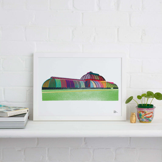 PALM HOUSE KEW GARDENS PRINT