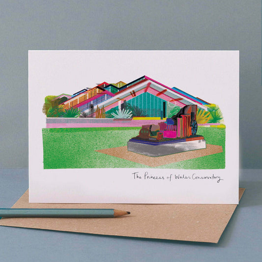 THE PRINCESS OF WALES CONSERVATORY CARD