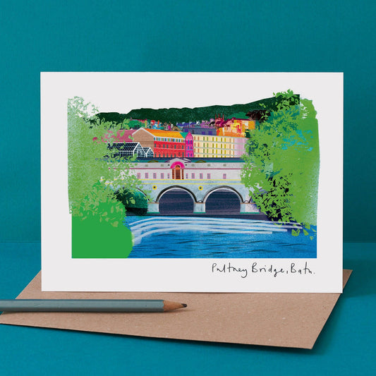 PULTENEY BRIDGE BATH CARD