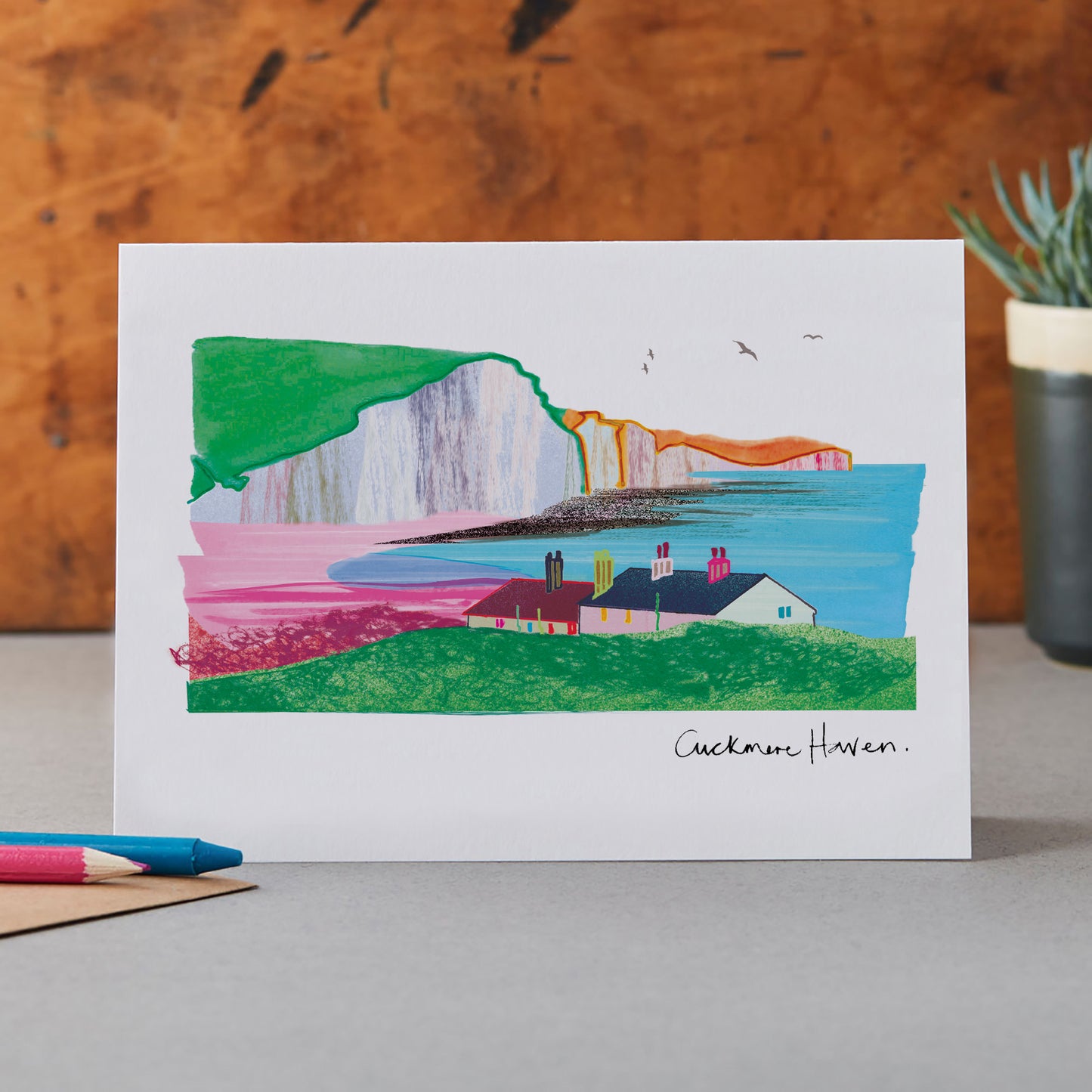 Cuckmere Haven Card, LM259