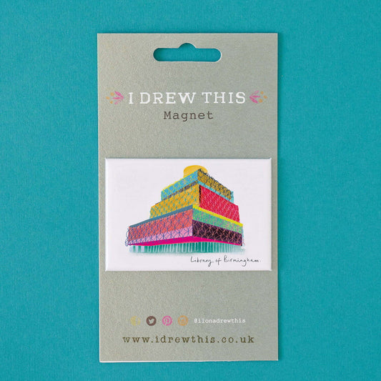 BIRMINGHAM LIBRARY FRIDGE MAGNET, LMAG129