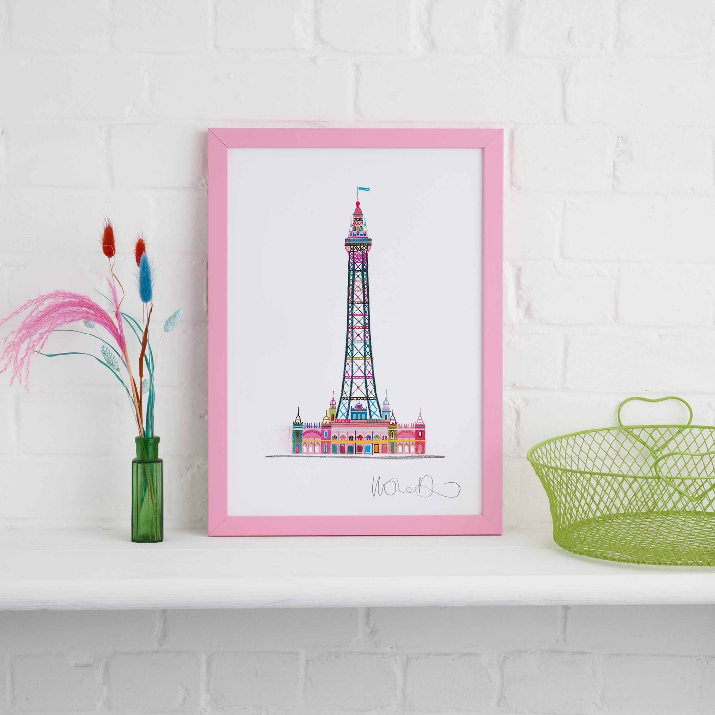 BLACKPOOL TOWER PRINT
