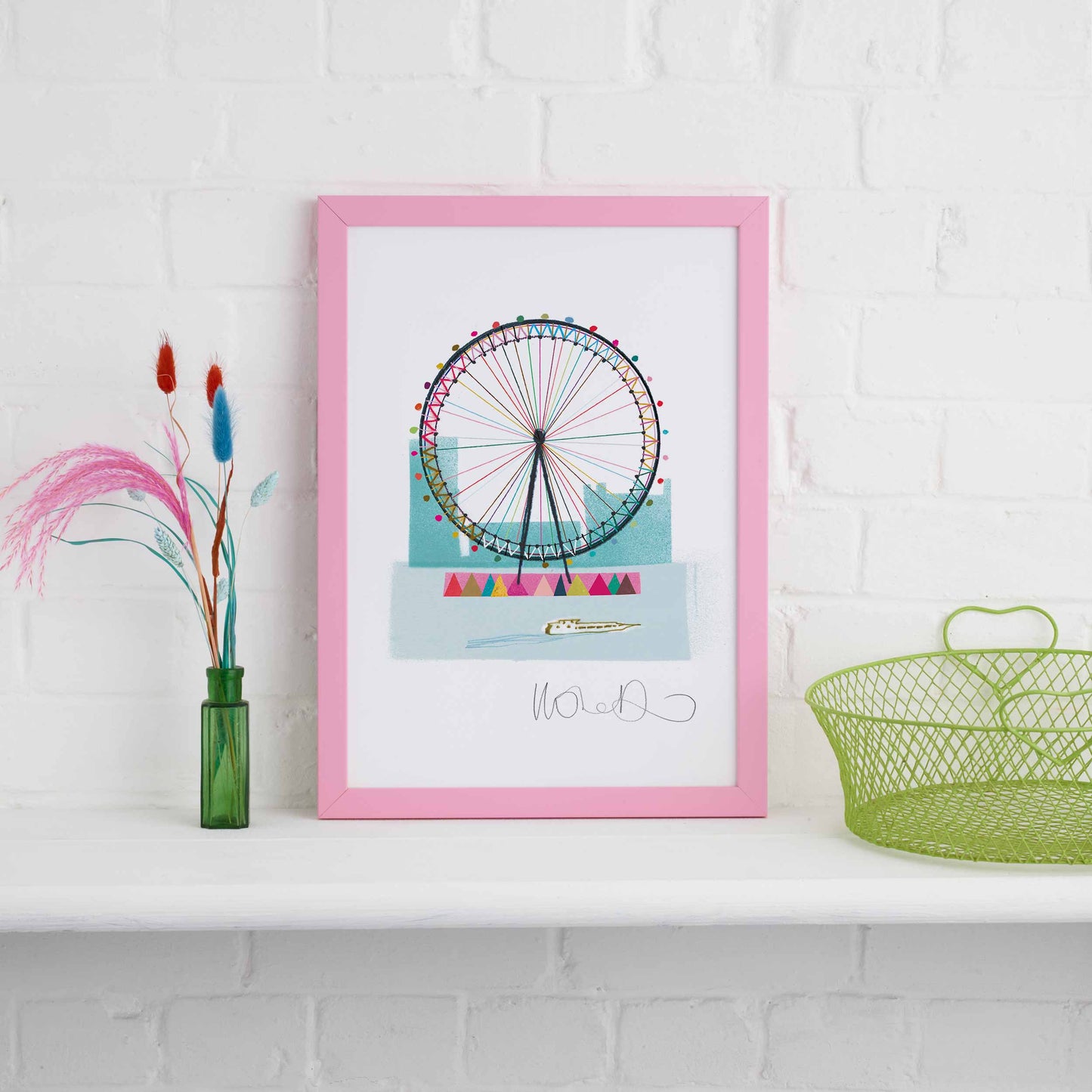 LONDON EYE PRINT