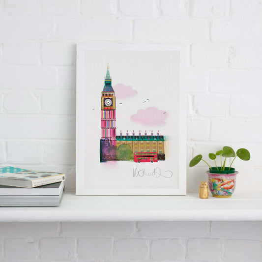 ELIZABETH TOWER / BIG BEN LONDON PRINT