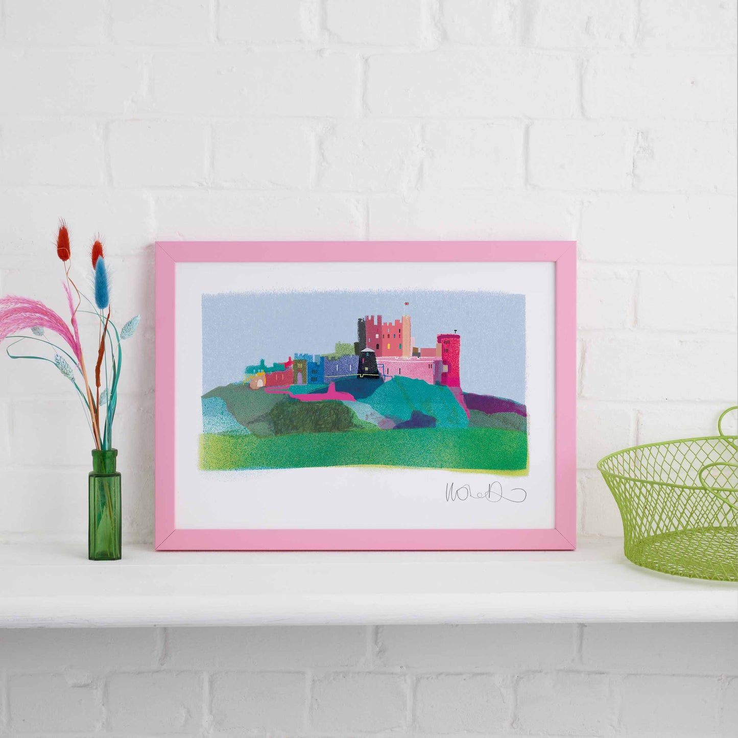 BAMBURGH CASTLE PRINT