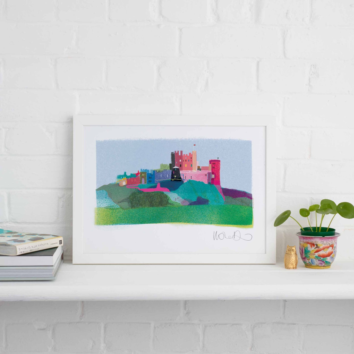 BAMBURGH CASTLE PRINT