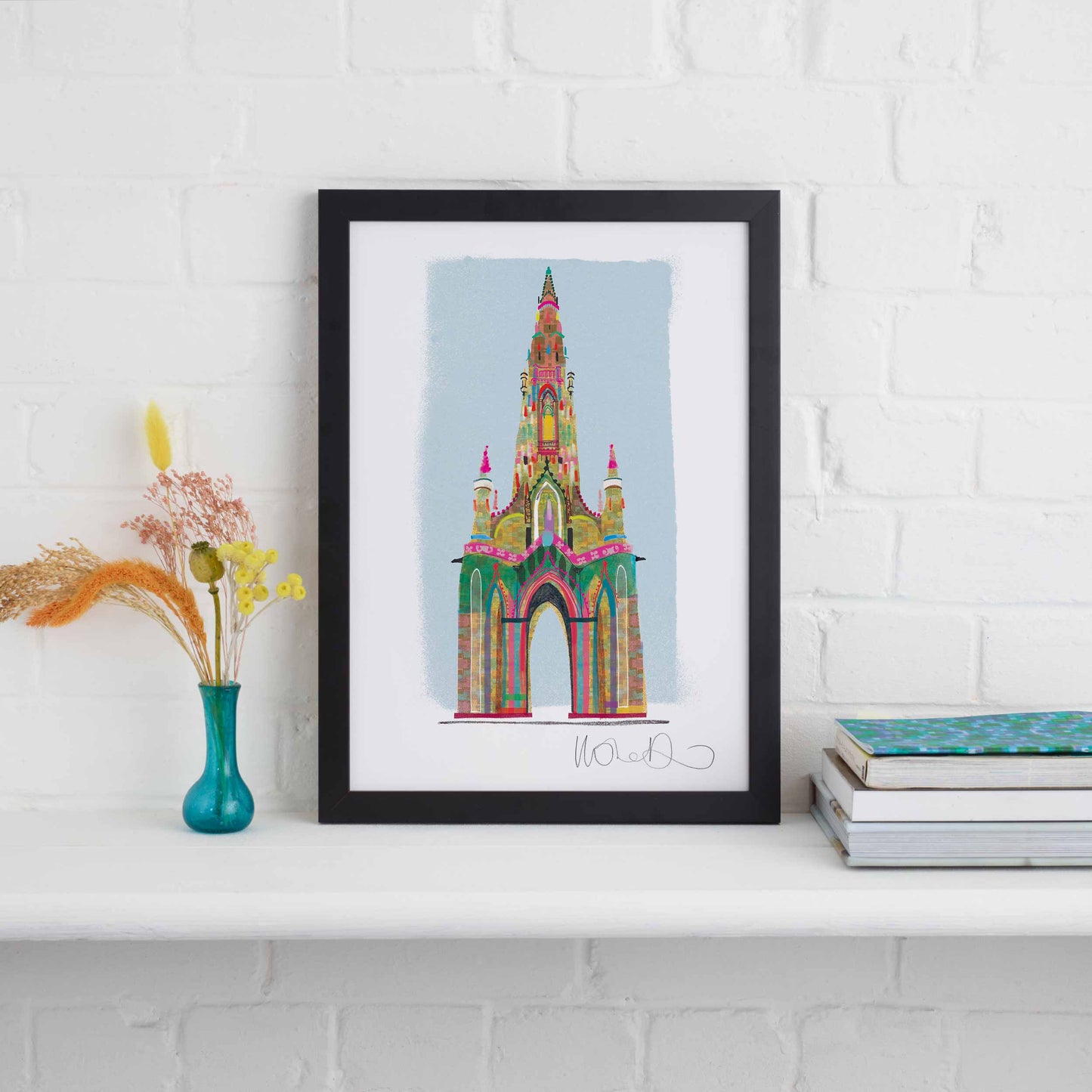 SCOTT MONUMENT PRINT