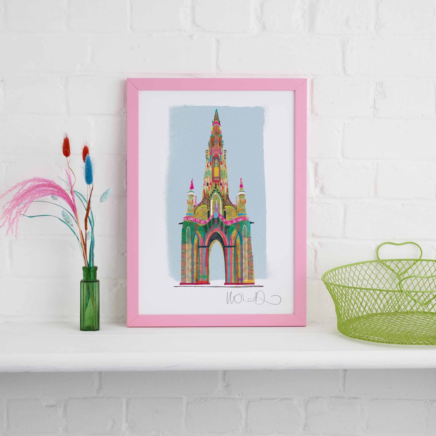 SCOTT MONUMENT PRINT