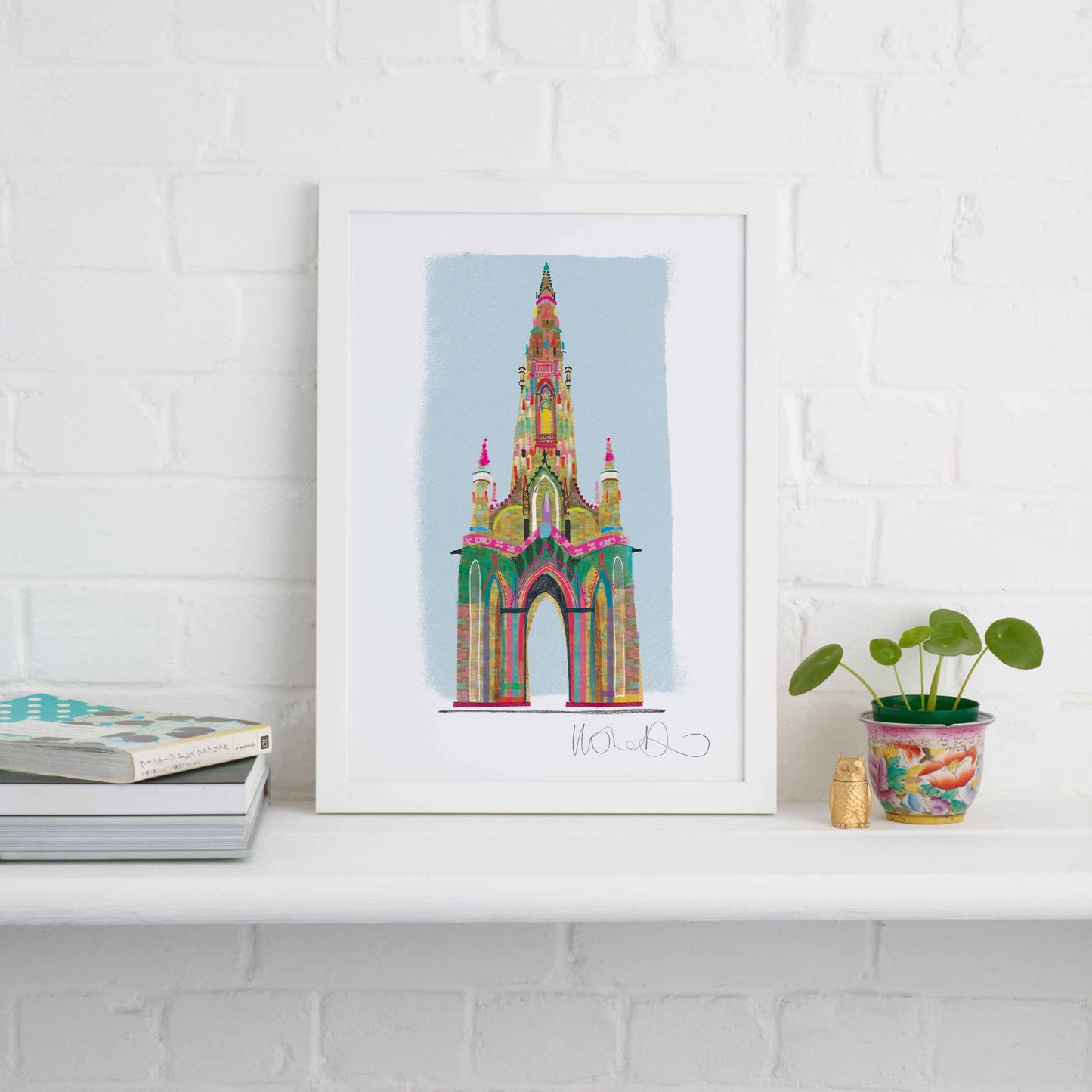 SCOTT MONUMENT PRINT