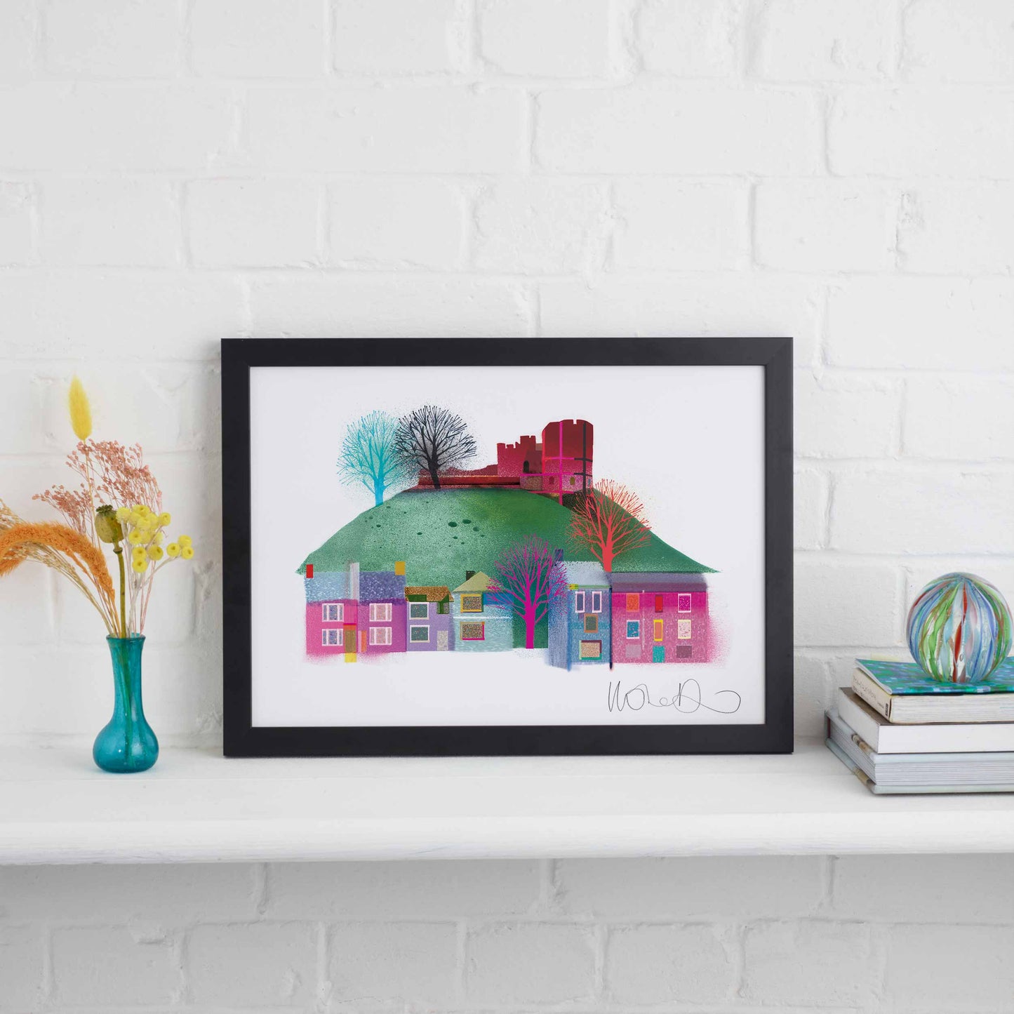 LEWES CASTLE PRINT
