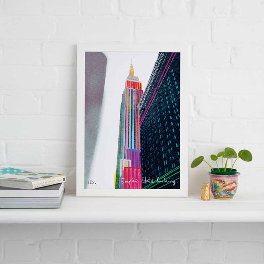 THE EMPIRE STATE BUILDING PRINT
