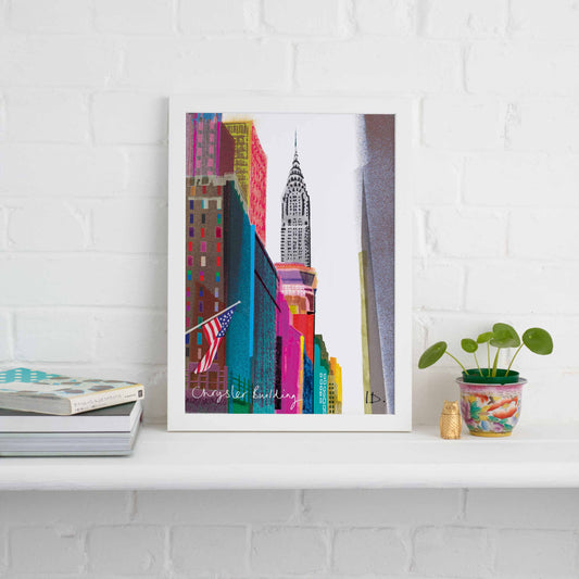 THE CHRYSLER BUILDING PRINT