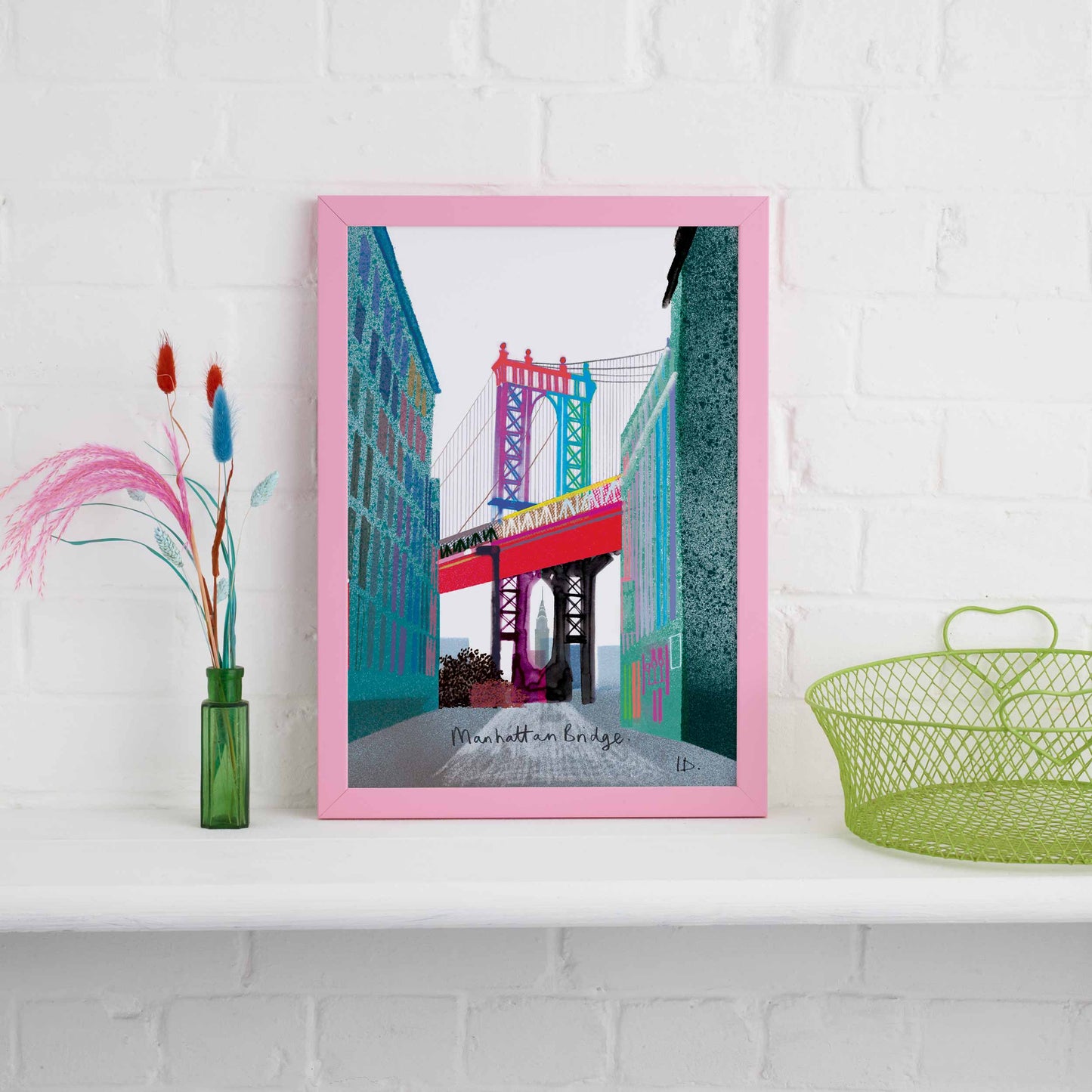 MANHATTAN BRIDGE PRINT