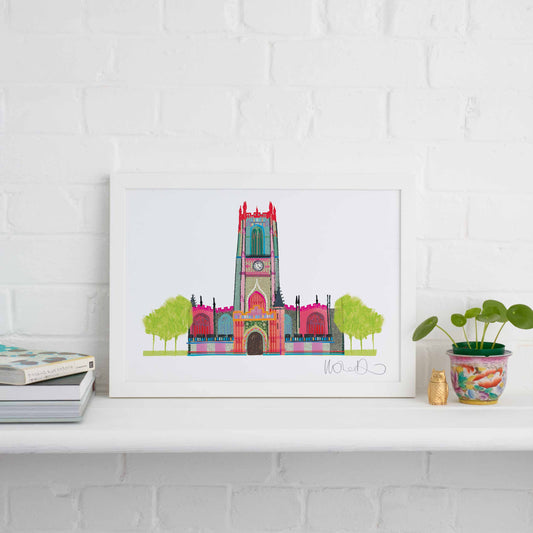 MANCHESTER CATHEDRAL PRINT