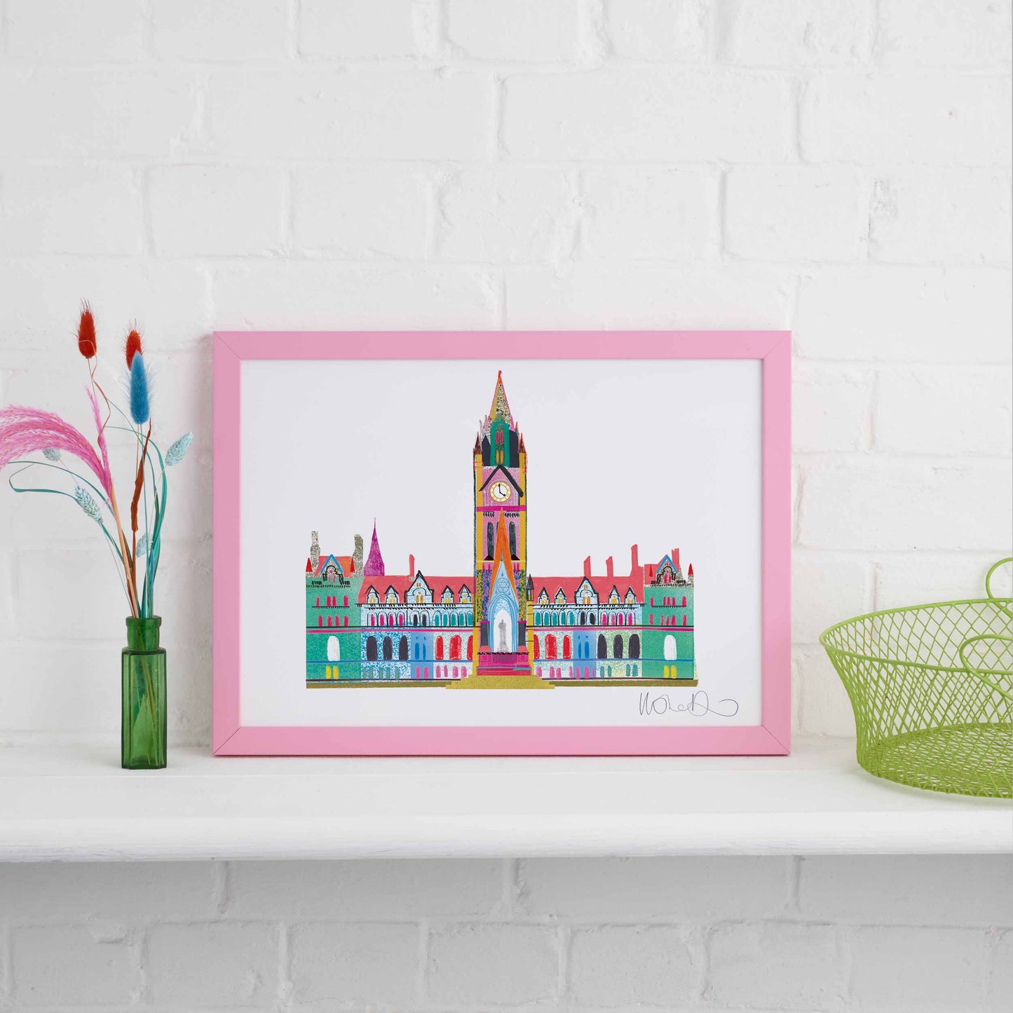 MANCHESTER TOWN HALL PRINT