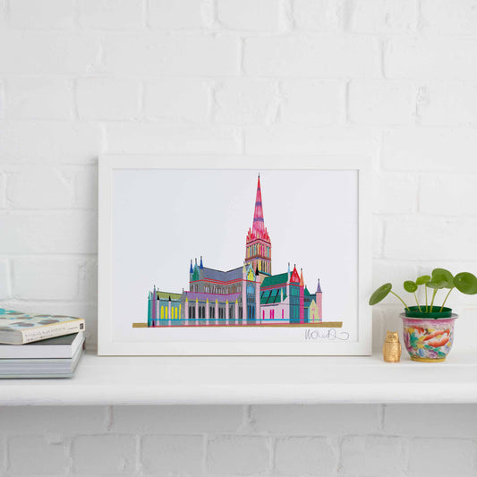 SALISBURY CATHEDRAL PRINT